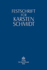 Buchcover Festschrift für Karsten Schmidt