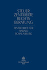 Buchcover Steuerzentrierte Rechtsberatung