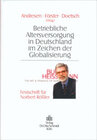 Buchcover Betriebliche Altersversorgung in Deutschland im Zeichen der Globalisierung
