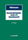 Buchcover Gemeinnützigkeitsrecht und Spendenrecht