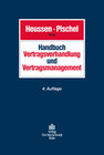 Buchcover Handbuch Vertragsverhandlung und Vertragsmanagement
