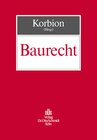 Buchcover Baurecht