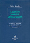 Buchcover Steuern im modernen Verfassungsstaat