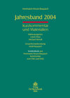 Buchcover Herrmann/Heuer/Raupach, Jahresband 2004