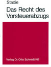 Buchcover Das Recht des Vorsteuerabzugs