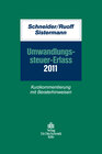 Buchcover Umwandlungssteuer-Erlass 2011