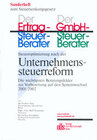 Buchcover Steueroptimierung nach der Unternehmenssteuerreform