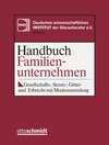 Buchcover Handbuch Familienunternehmen