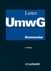 Buchcover Umwandlungsgesetz (UmwG)