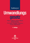 Buchcover Umwandlungsgesetz