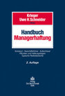 Buchcover Handbuch Managerhaftung