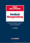 Buchcover Handbuch Managerhaftung