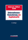 Buchcover Unternehmensfinanzierung am Kapitalmarkt