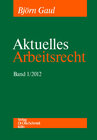 Buchcover Aktuelles Arbeitsrecht 2012