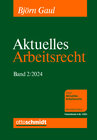 Buchcover Aktuelles Arbeitsrecht, Band 2/2024