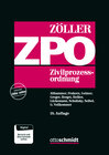 Buchcover Zivilprozessordnung ZPO