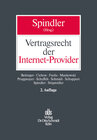 Buchcover Vertragsrecht der Internet-Provider