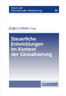 Buchcover Steuerliche Entwicklungen im Kontext der Globalisierung