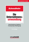 Buchcover Die Unternehmensumwandlung