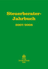 Buchcover Steuerberater-Jahrbuch 2007/2008