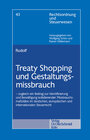Buchcover Treaty Shopping und Gestaltungsmissbrauch
