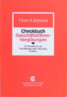 Buchcover Berater-Checkbuch Geschäftsführer-Vergütungen