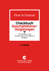 Buchcover Checkbuch Geschäftsführer-Vergütungen