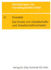 Buchcover Der Ersatz von Gesellschafts- und Gesellschafterschaden