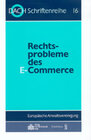 Buchcover Rechtsprobleme des E-Commerce