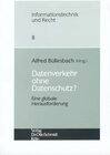 Buchcover Datenverkehr ohne Datenschutz?