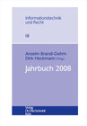 Buchcover Jahrbuch 2008
