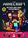 Buchcover Minecraft, Nether und Ende - Stickerbuch