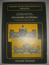 Buchcover Demokratie und Diktatur