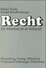 Buchcover Recht