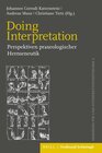 Buchcover Doing Interpretation