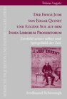 Buchcover Der Ewige Jude von Edgar Quinet und Eugène Sue auf dem Index Librorum Prohibitorum