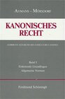 Buchcover Kanonisches Recht - Gebundene Ausgabe. Lehrbuch aufgrund des Codex Iuris Canonici