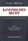 Buchcover Kanonisches Recht - Kartonierte Studienausgabe. Lehrbuch aufgrund des Codex Iuris Canonici
