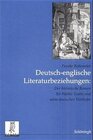 Buchcover Deutsch-englische Literaturbeziehungen