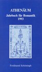 Buchcover Athenäum - 3. Jahrgang 1993 - Jahrbuch für Romantik