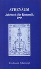 Buchcover Athenäum - 5. Jahrgang 1995 - Jahrbuch für Romantik