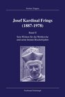 Buchcover Josef Kardinal Frings (1887-1978). Band II