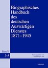 Buchcover Biographisches Handbuch des deutschen Auswärtigen Dienstes 1871-1945