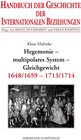 Buchcover Hegemonie - multipolares System - Gleichgewicht
