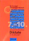 Buchcover Grundlagen Deutsch / Diktate 7-10. Schuljahr