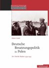 Buchcover Deutsche Besatzungspolitik in Polen