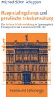 Buchcover Hauptstadtegoismus und preußische Schulverwaltung