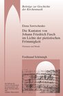Buchcover Die Kantaten von Johann Friedrich Fasch im Licht der pietistischen Frömmigkeit