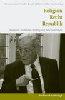 Buchcover Religion - Recht - Republik