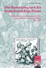 Buchcover Der Burenkrieg und die deutschsprachige Presse